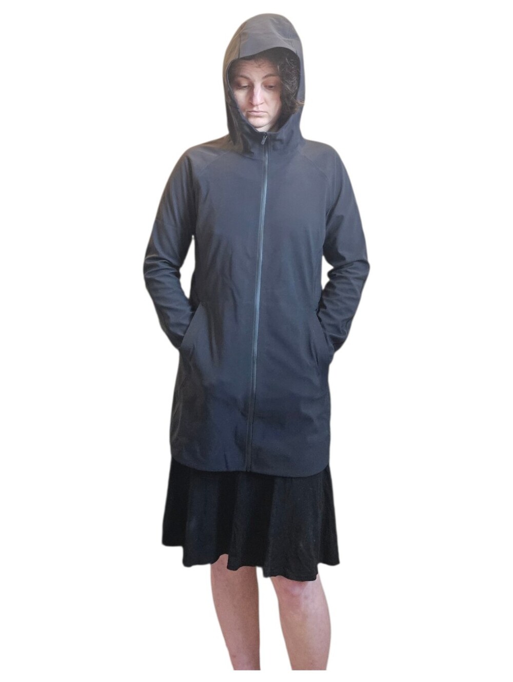 Lululemon Glyde Along Softshell Hooded Rain Jacket US 6